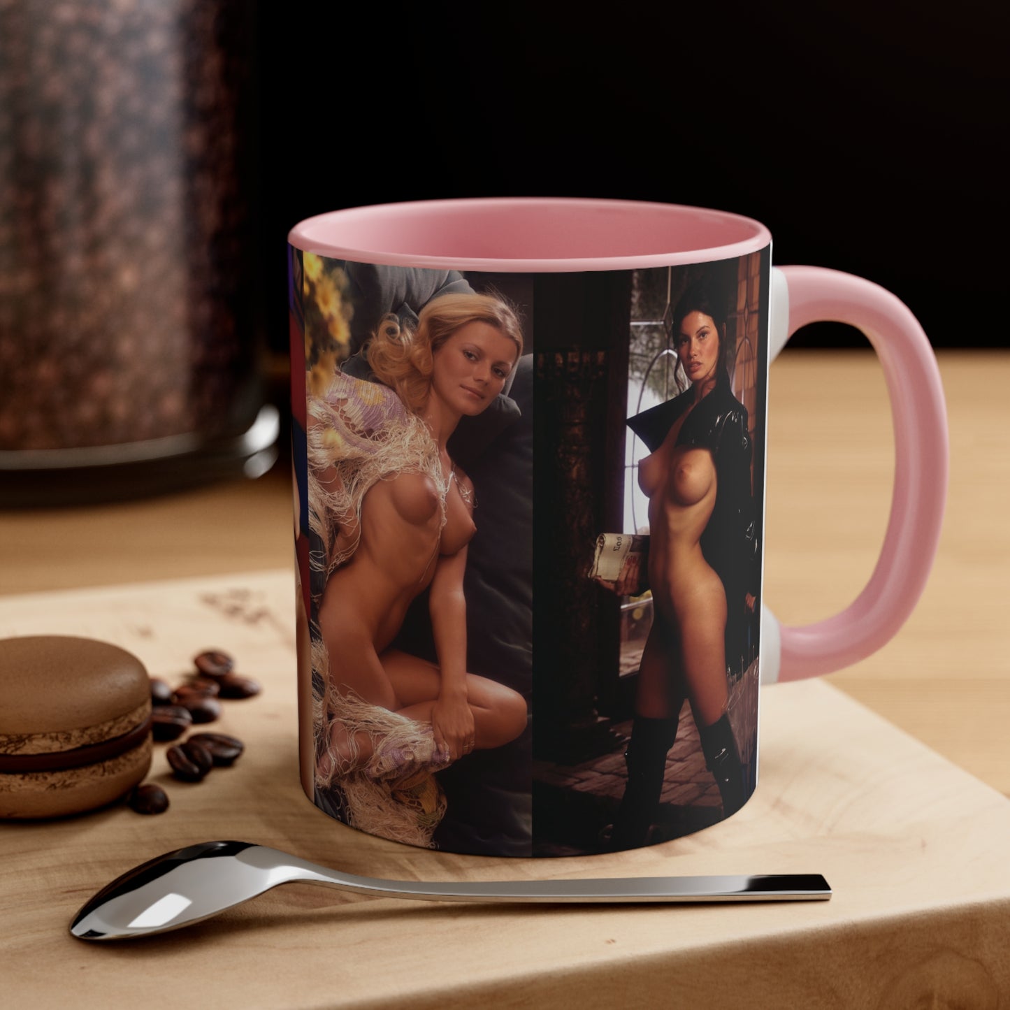 Accent Coffee Mug, 11oz Playboy Playmate 1975 January - April