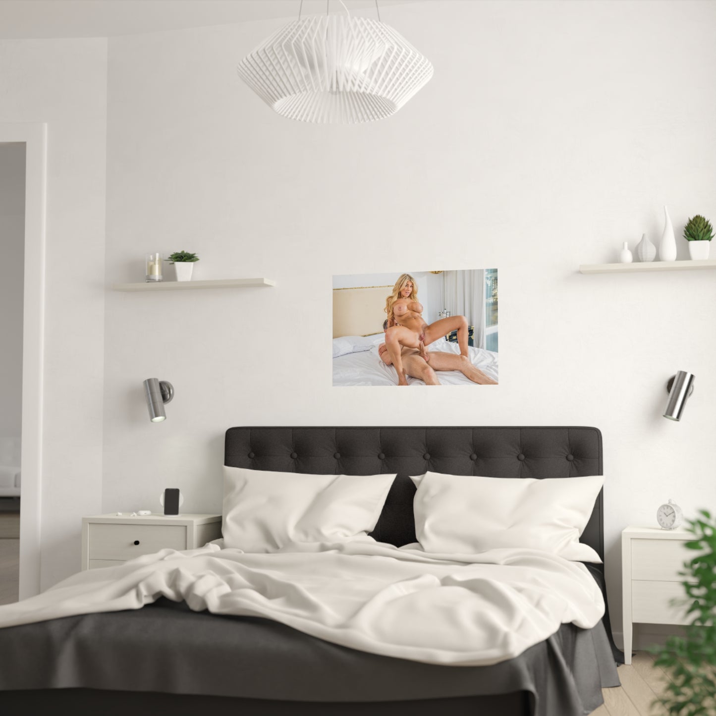 Satin Posters (210gsm) Hot Hardcore Porno Porn Scene Kayla Kayden Fucking Sex