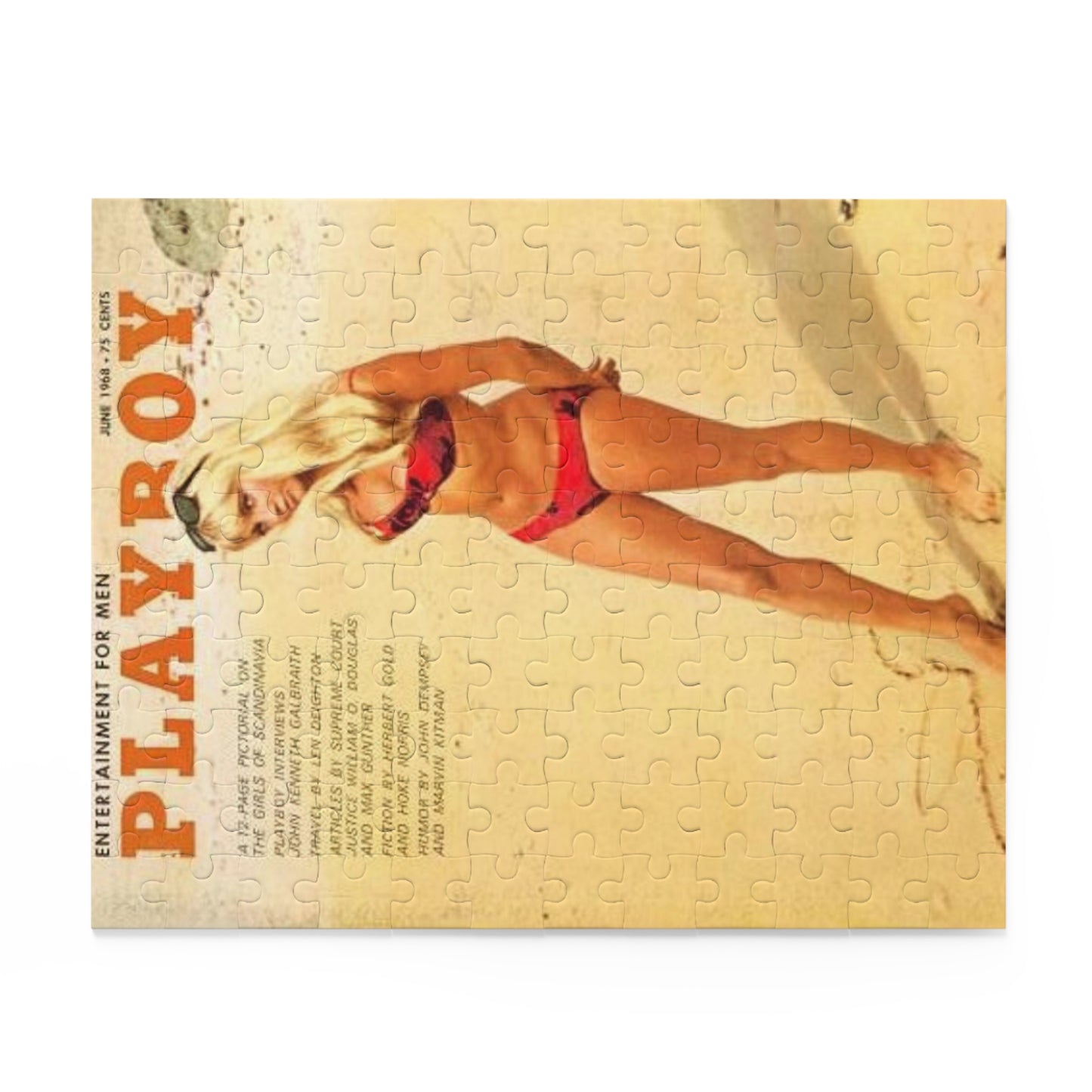 Puzzle (120, 252, 500-Piece) Playboy Cover June 1968