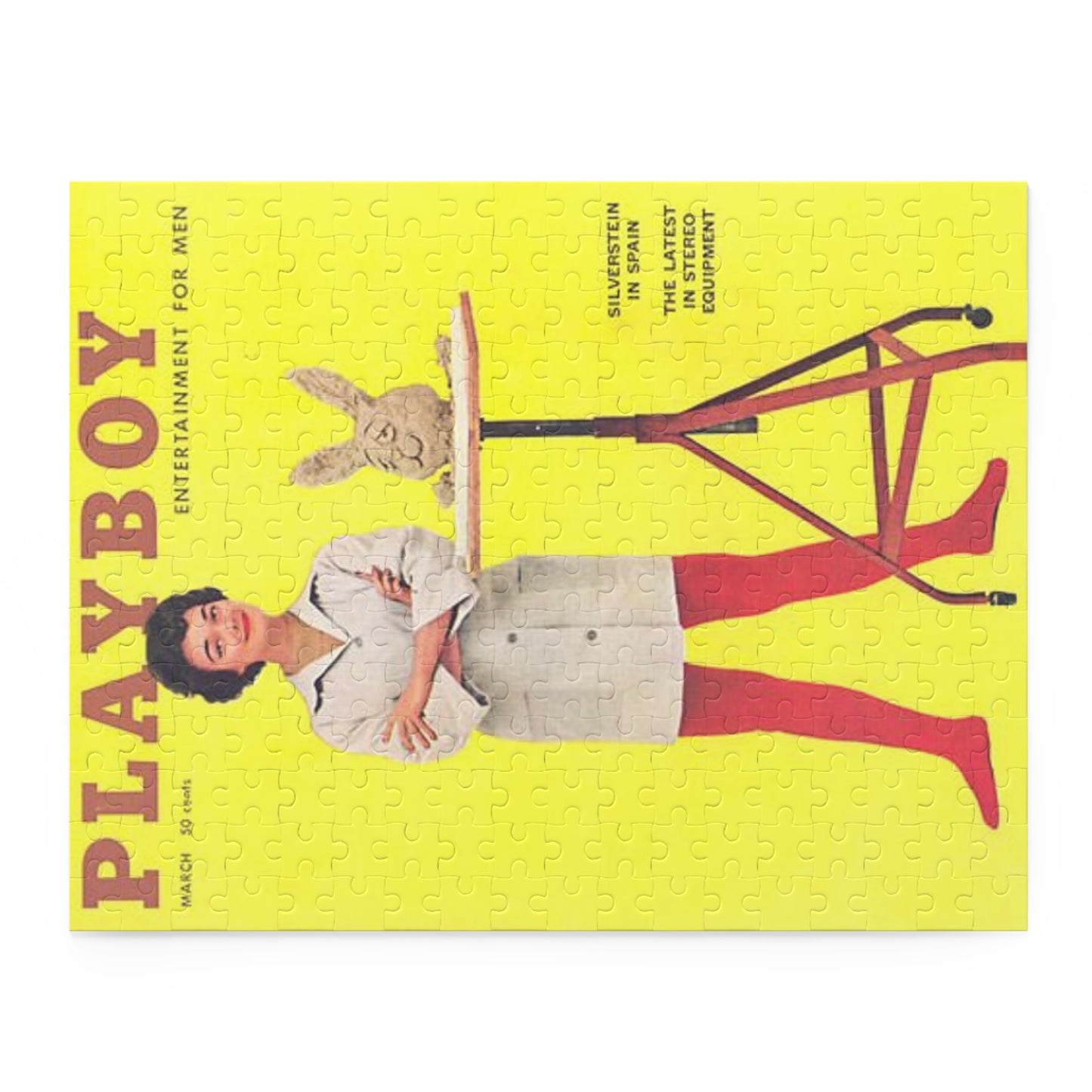 Puzzle (120, 252, 500-Piece) Playboy March 1959