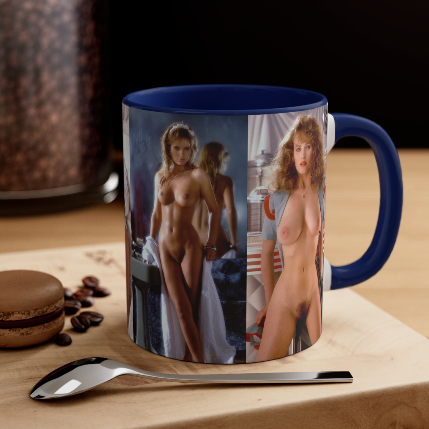 Accent Coffee Mug, 11oz Playboy Playmates 1987 May - August