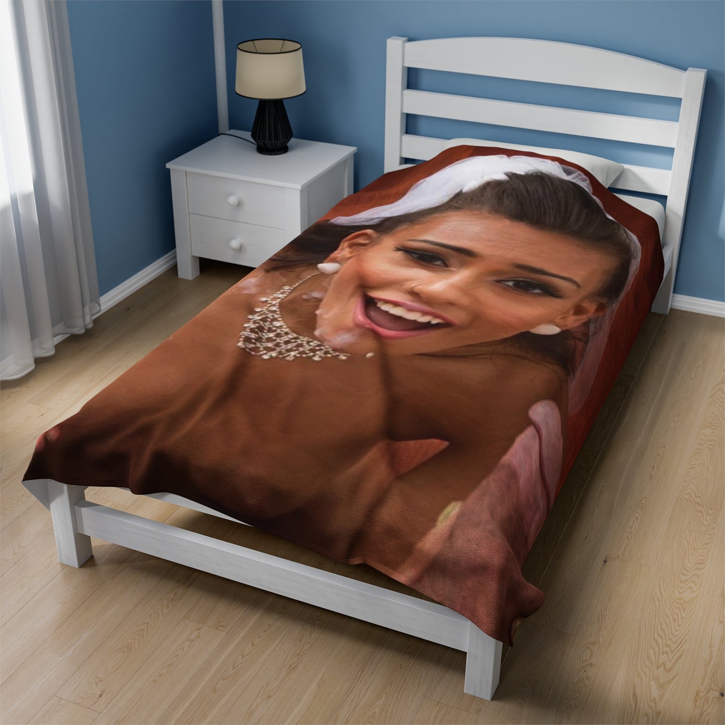 Velveteen Plush Blanket Janice Griffith