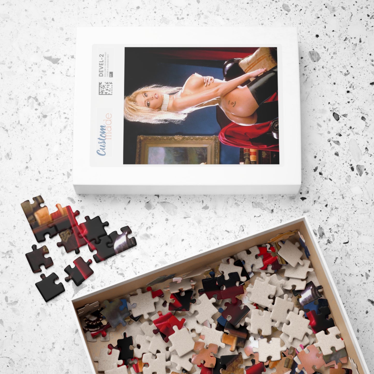 Puzzle (110, 252, 500, 1014-piece) Pornstar Jenna Jameson Nude
