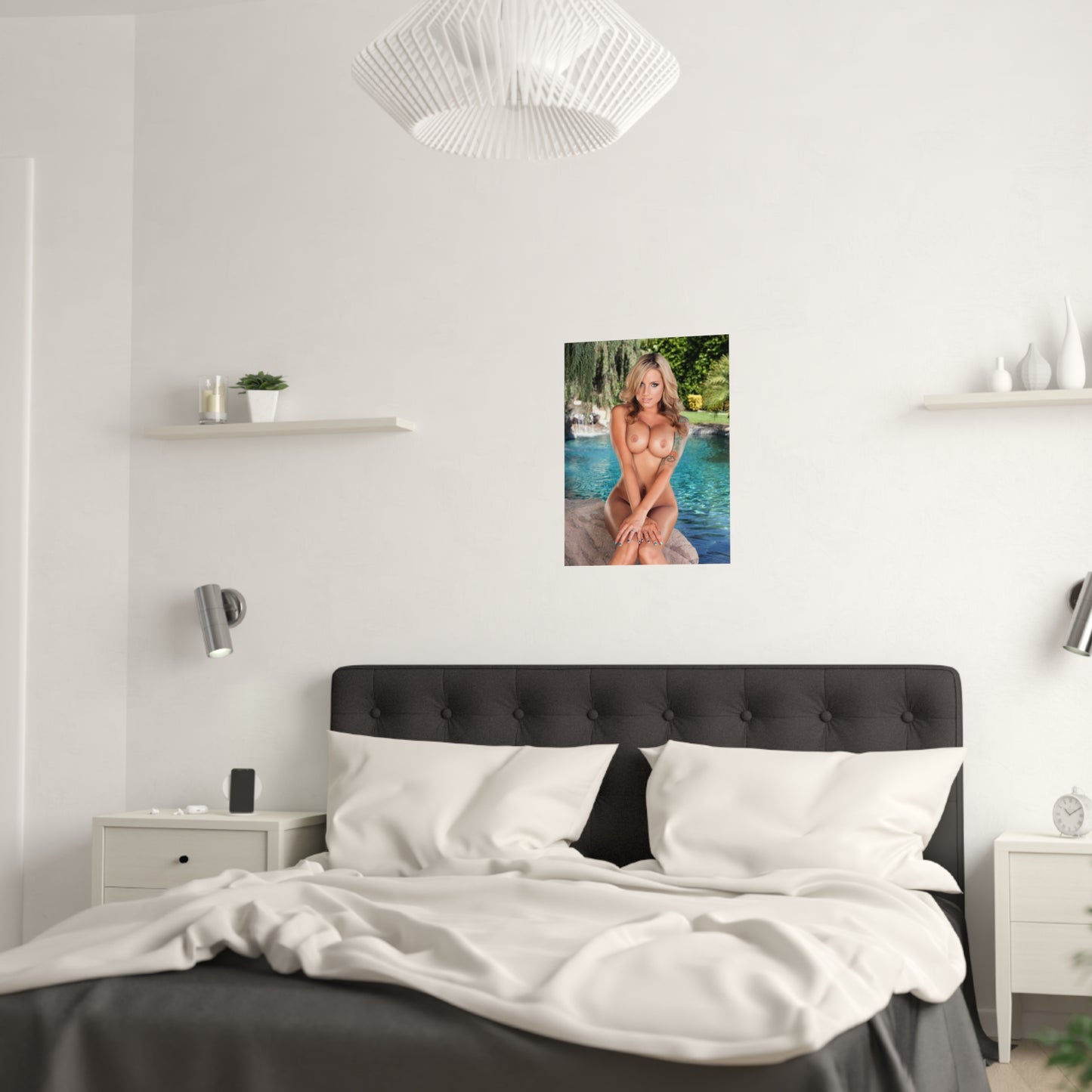 Satin Posters (210gsm) Pornstar Teagan Presley Nude