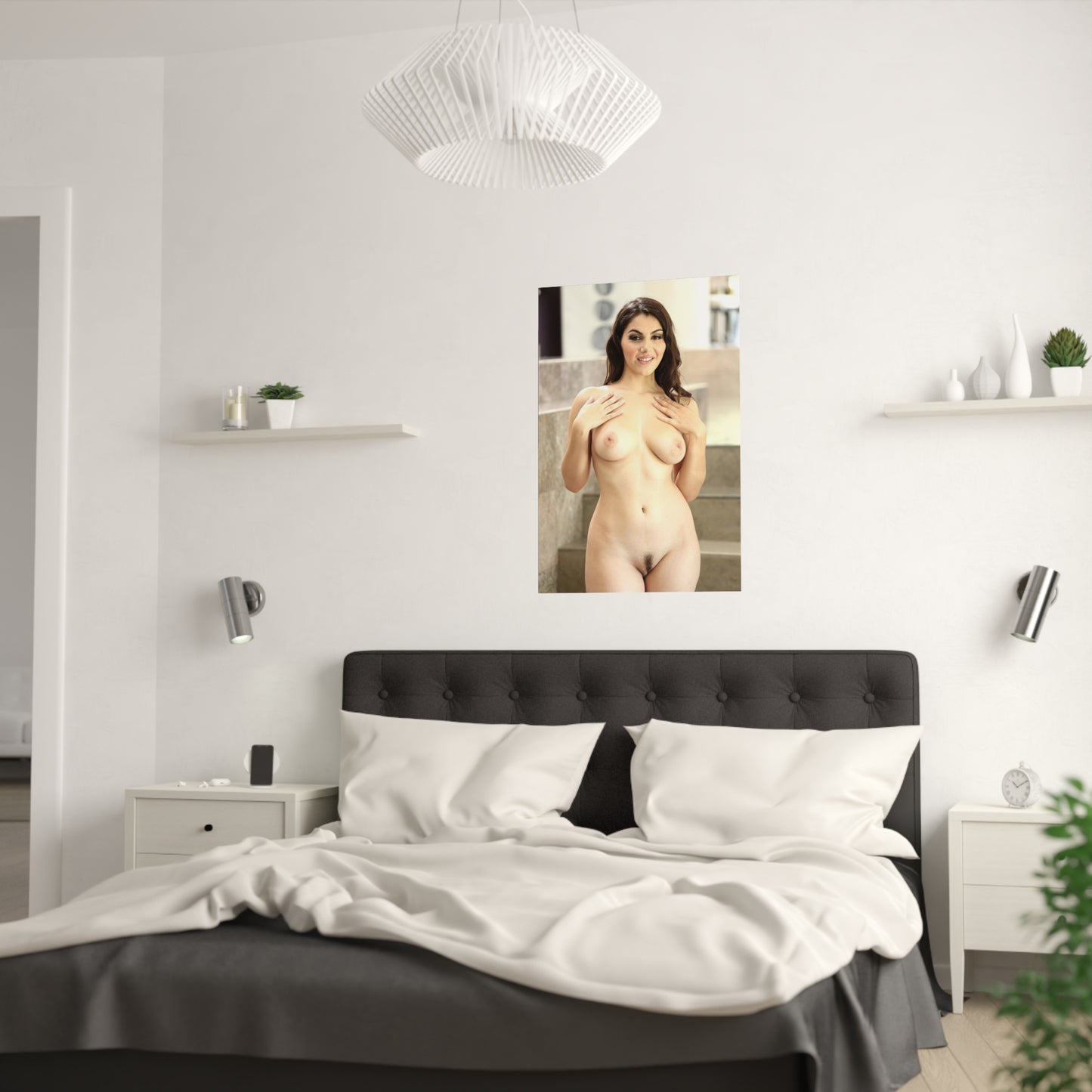 Satin Posters (210gsm) Pornstar Valentina Nappi Nude