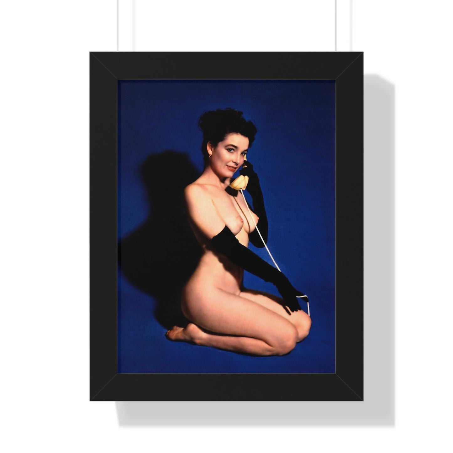Framed Vertical Poster Playboy Playmate June 1954 Margie Harrison