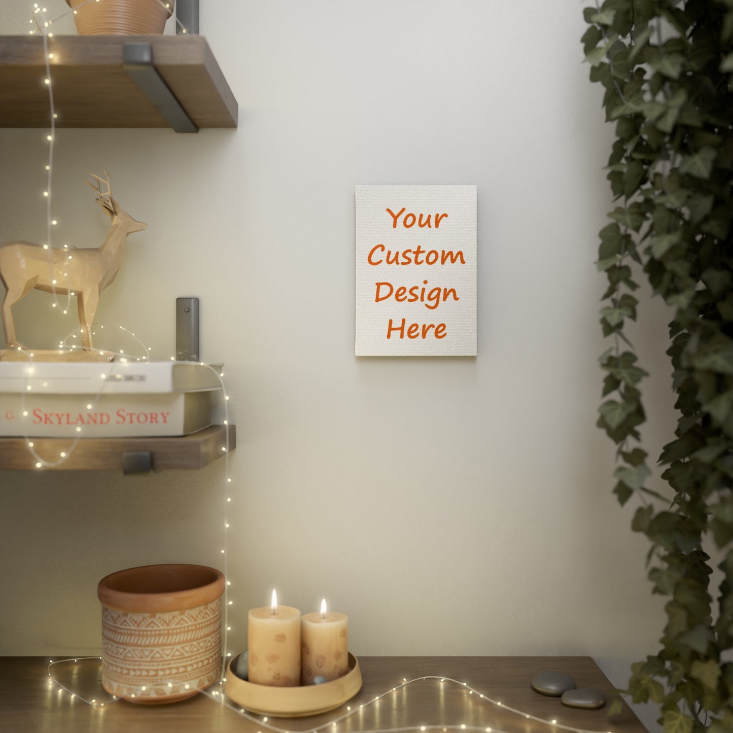 Canvas Photo Tile Custom Purchase & Message Artwork! No Limits!