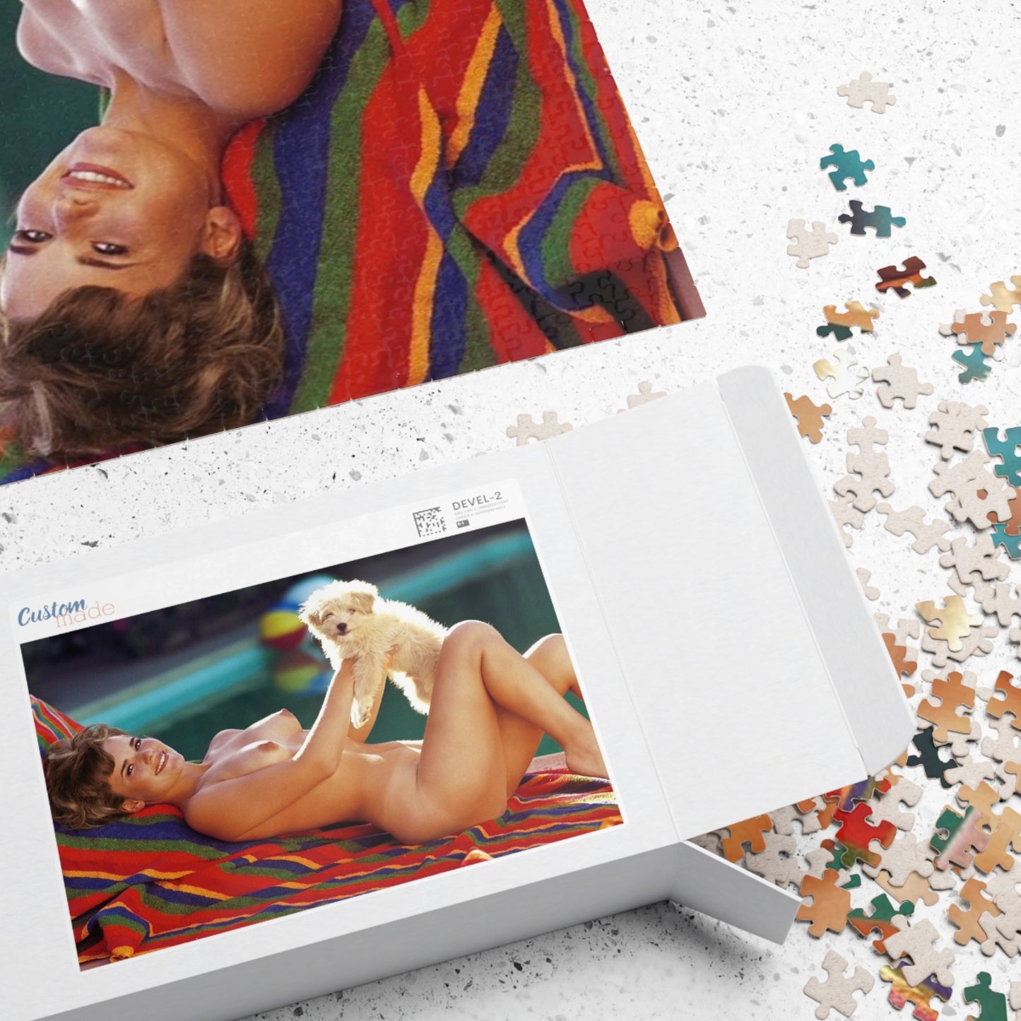 Puzzle (110, 252, 500, 1014-piece) Playboy Playmate June 1966 Kelly Burke