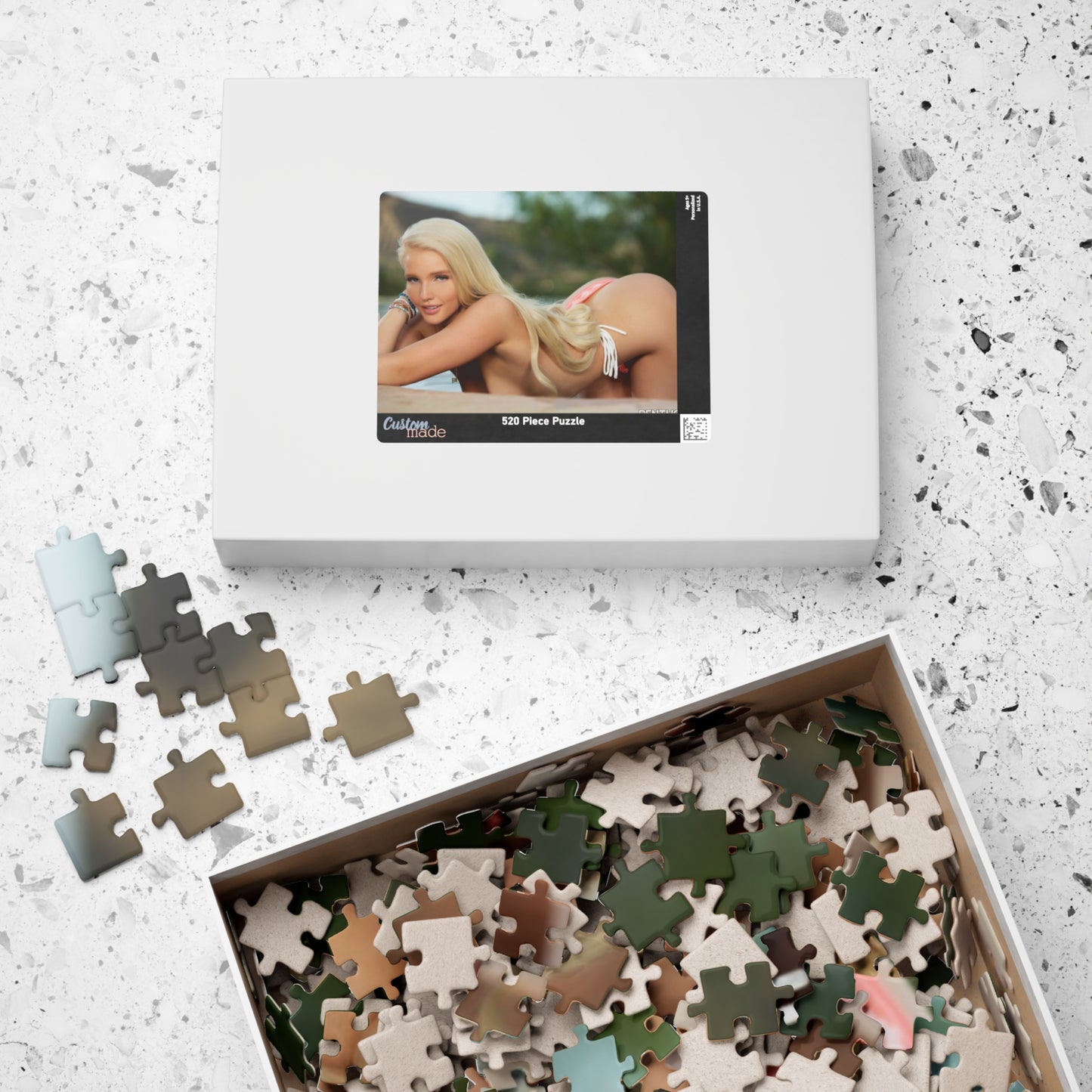 Puzzle (110, 252, 500, 1014-piece) Penthouse Pet October 2022 Linsey Donovan