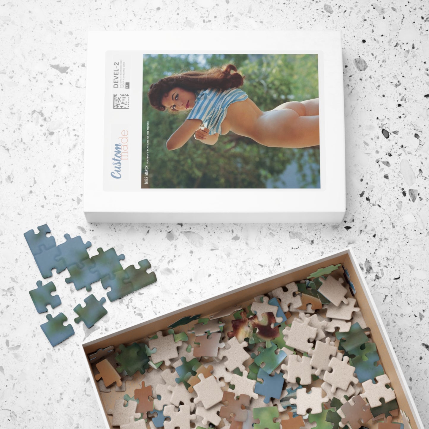 Puzzle (110, 252, 500, 1014-piece) Playboy Playmate March 1961 Tonya Crews