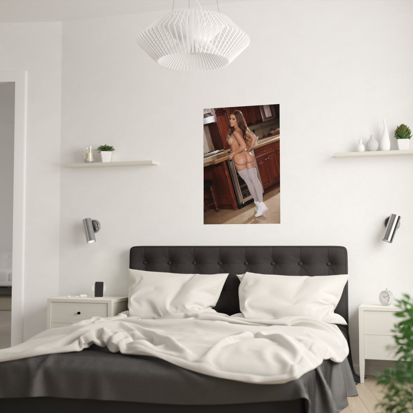Satin Posters (210gsm) Megan Rain Nude