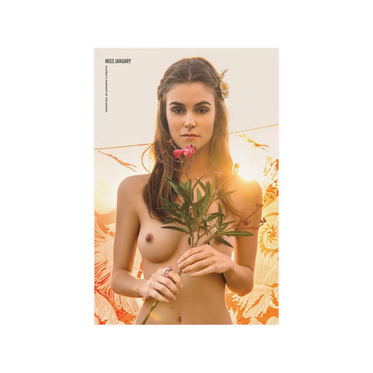 Satin Posters (210gsm) Playboy Playmate Jan 2016 Amberleigh West