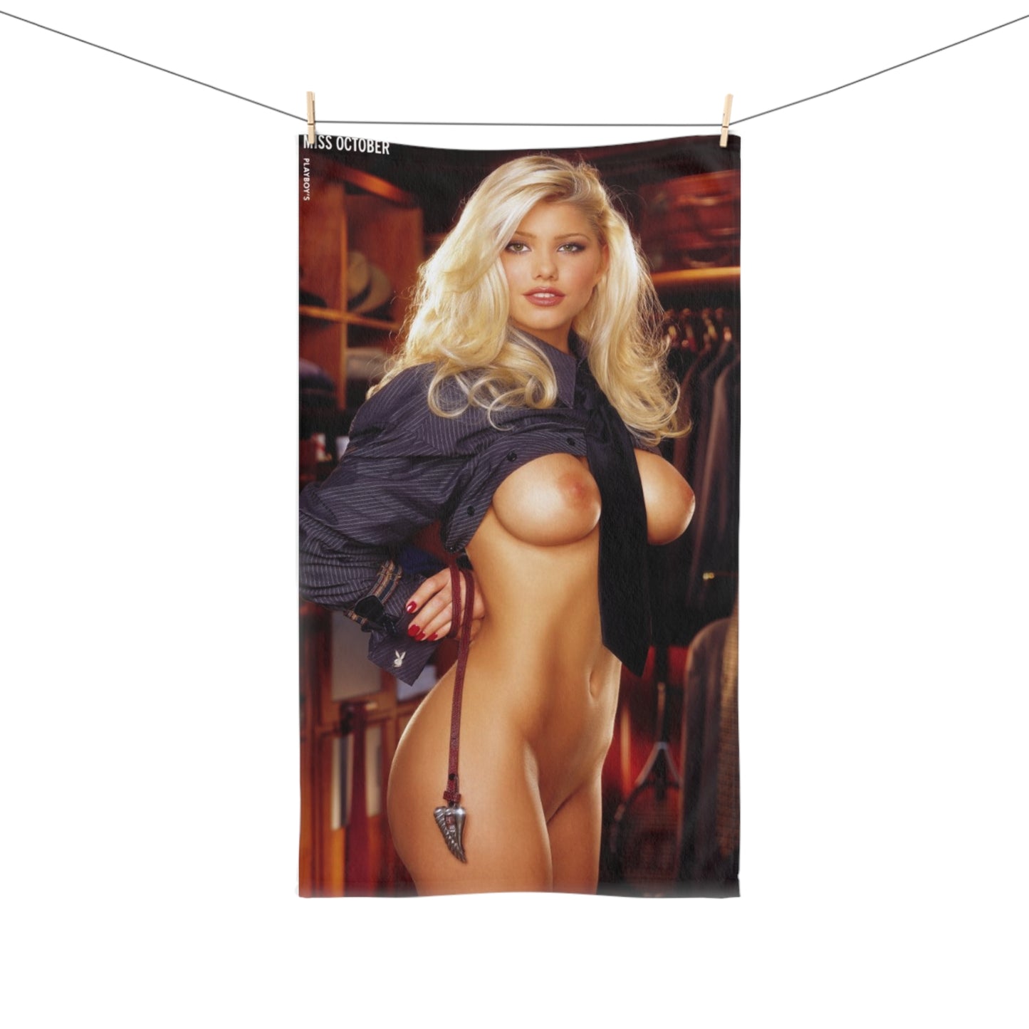 Hand Towel Playboy Playmate October 2002 Teri Harrison
