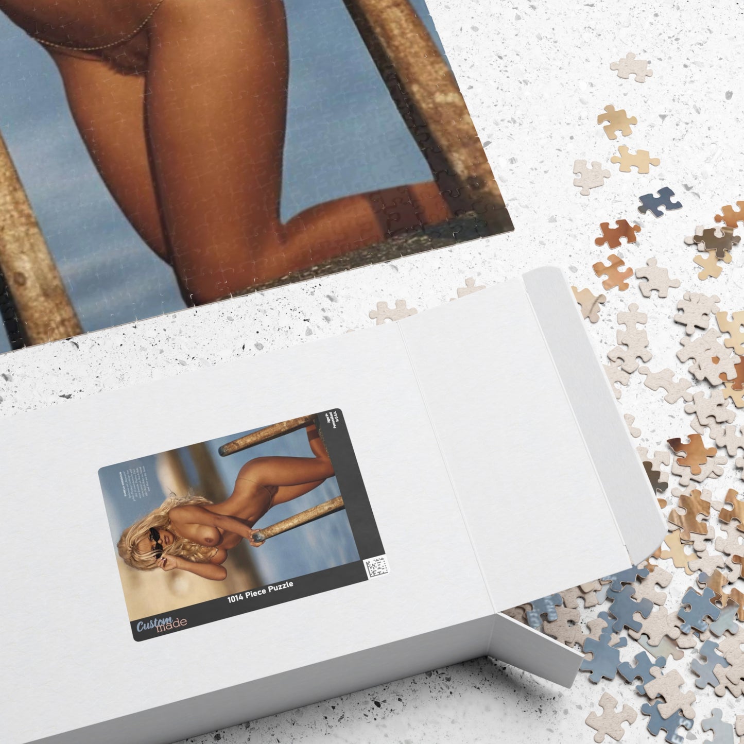 Puzzle (110, 252, 500, 1014-piece) Pamela Anderson Nude #4