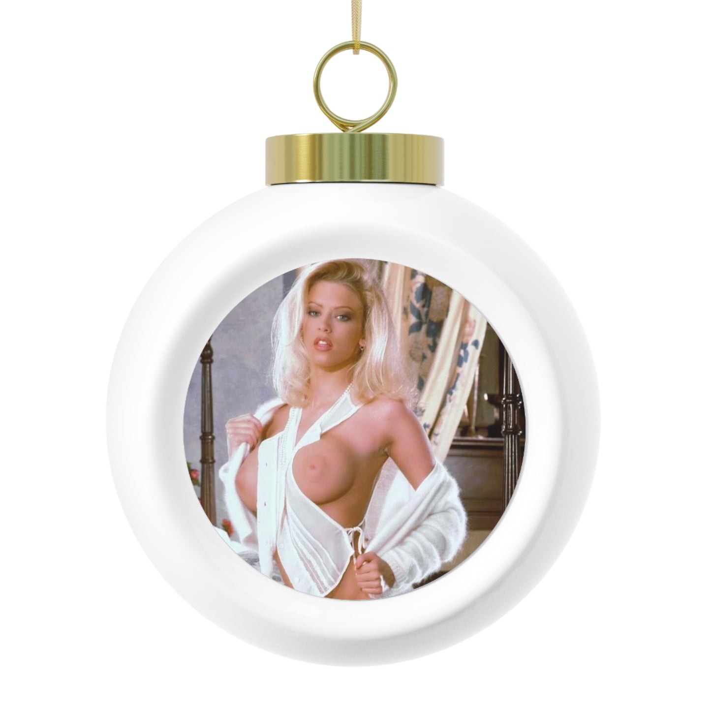 Christmas Ball Ornament Pornstar Jenna Jameson Nude