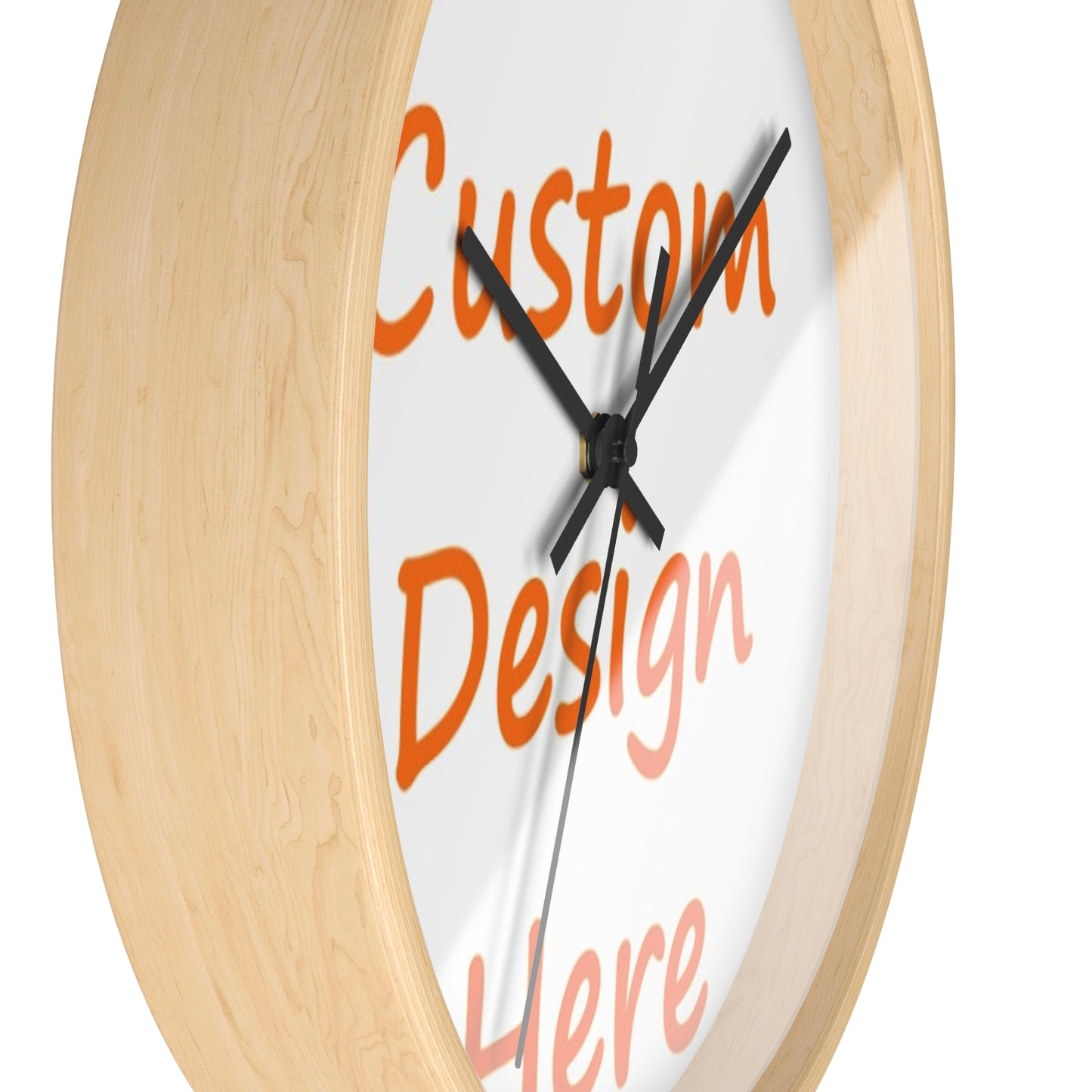 Wall Clock Custom Purchase & Message Artwork! No Limits!