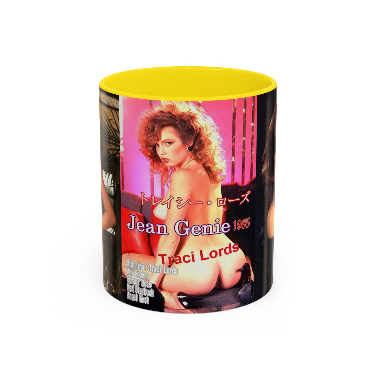 Accent Coffee Mug (11, 15oz) Traci Lords Nude