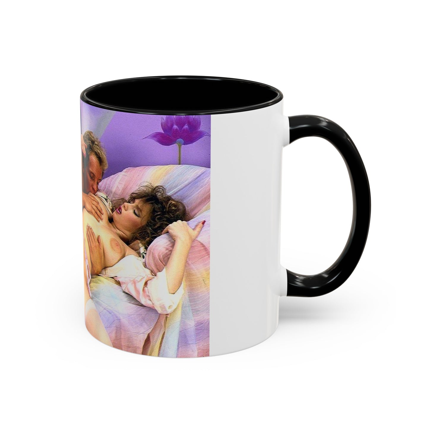 Accent Coffee Mug (11, 15oz) Traci Lords Nude Naked Retro