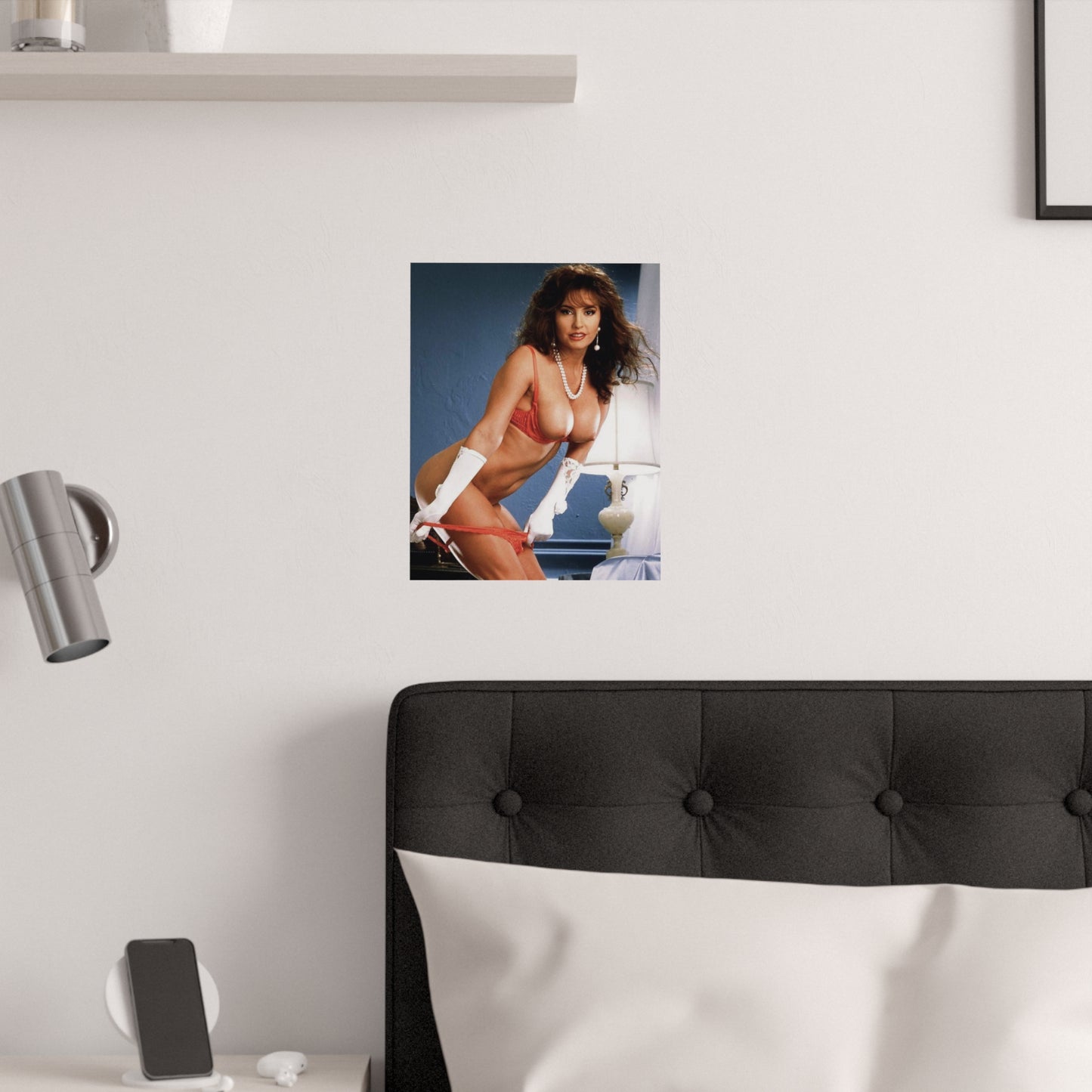 Satin Posters (210gsm) Retro Pornstar Ashlyn Gere Nude