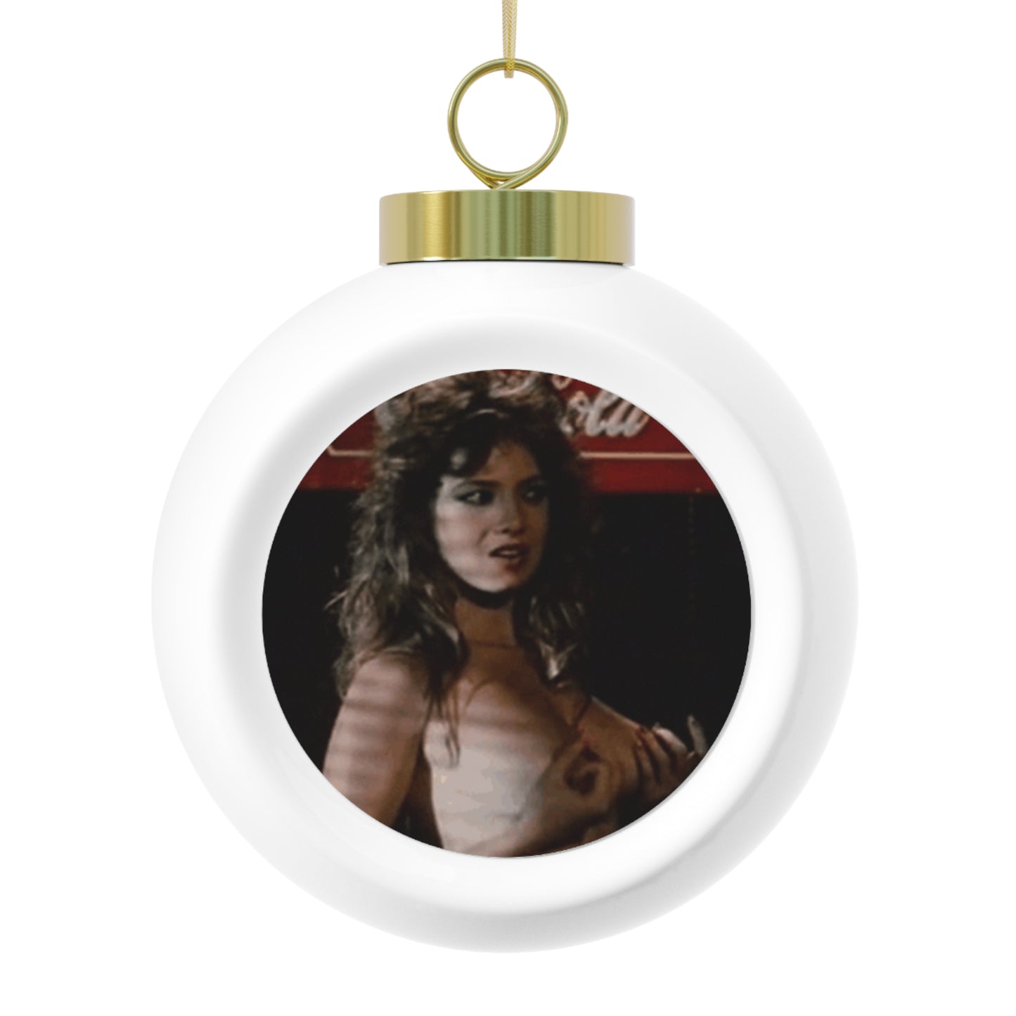 Christmas Ball Ornament Traci Lords Nude Naked Sex Fucking