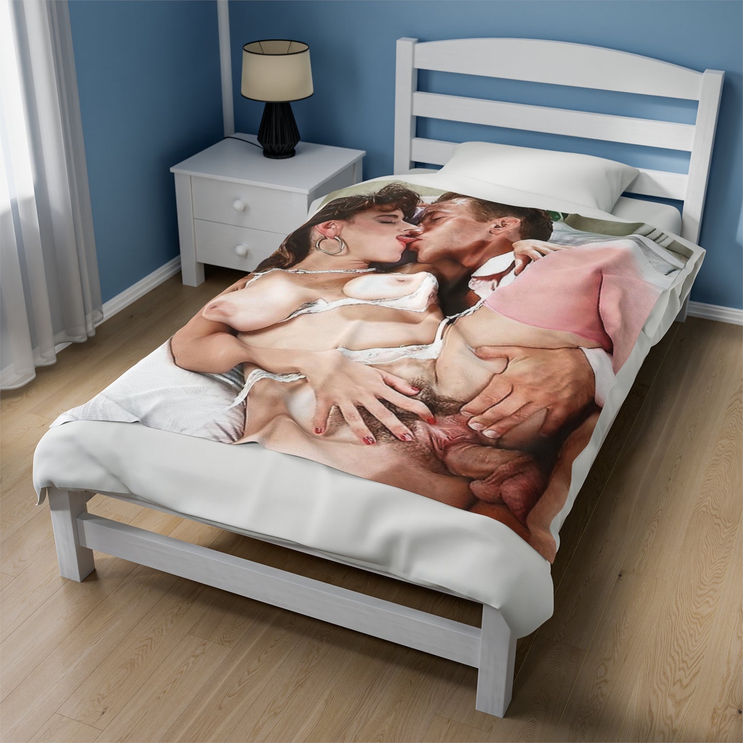 Velveteen Plush Blanket Christy Canyon
