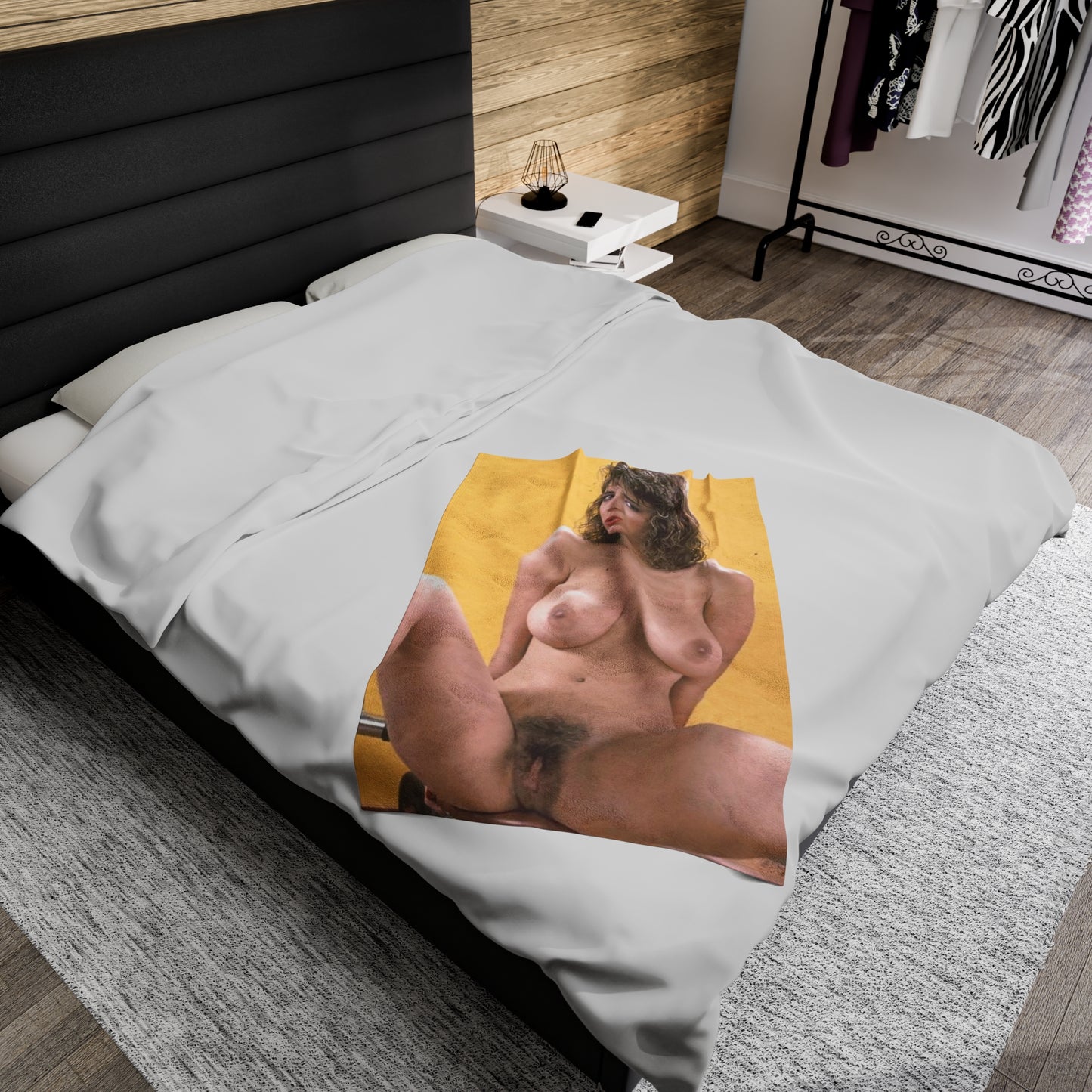 Velveteen Plush Blanket Christy Canyon