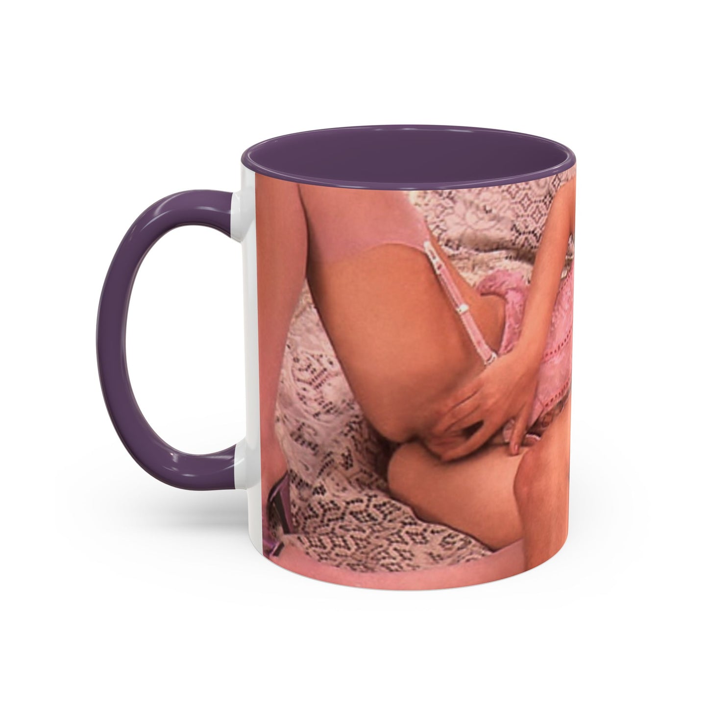 Accent Coffee Mug (11, 15oz) Traci Lords Nude