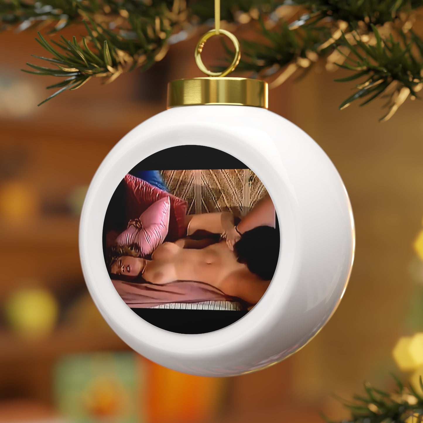 Christmas Ball Ornament Traci Lords Nude