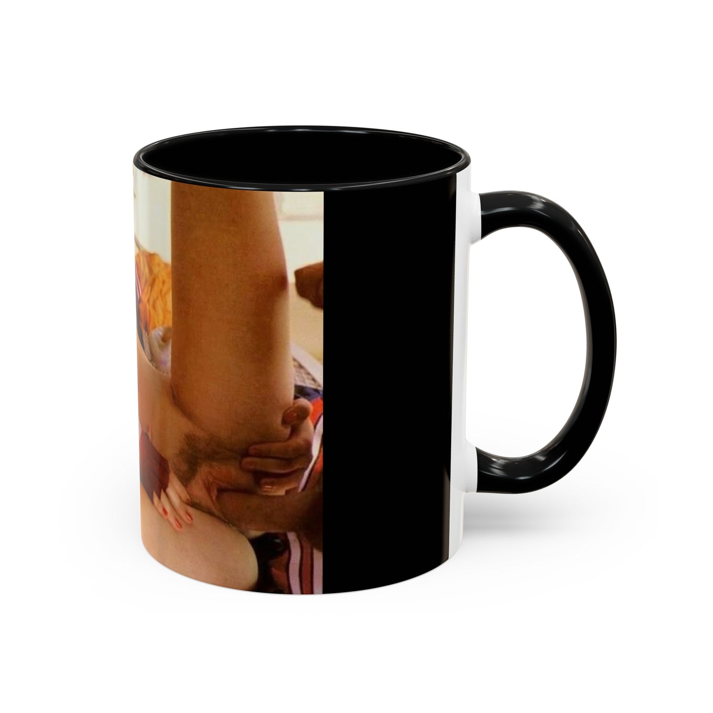 Accent Coffee Mug (11, 15oz) Traci Lords Nude Naked Retro Fuck Sex