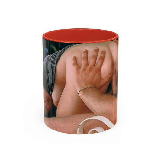 Accent Coffee Mug (11, 15oz) Traci Lords Nude