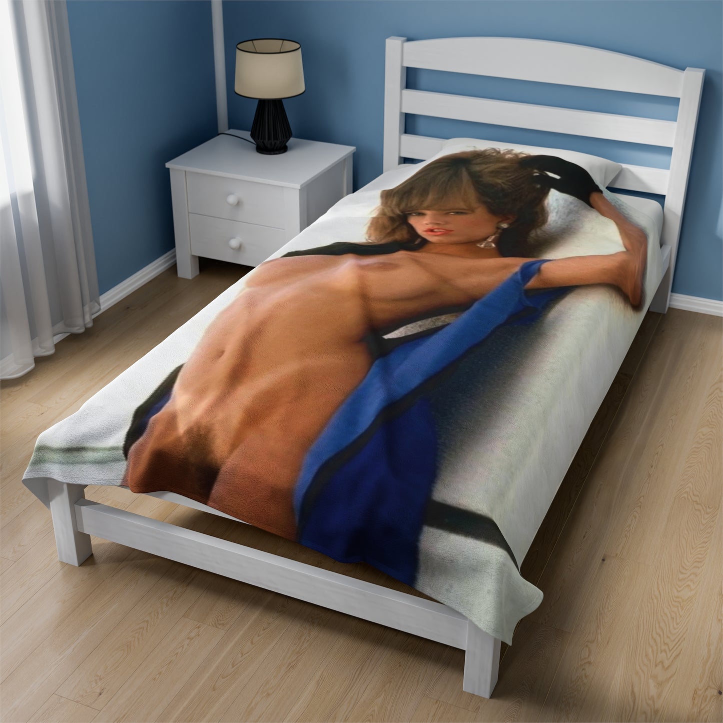 Velveteen Plush Blanket Pornstar Racquel Darrian Nude
