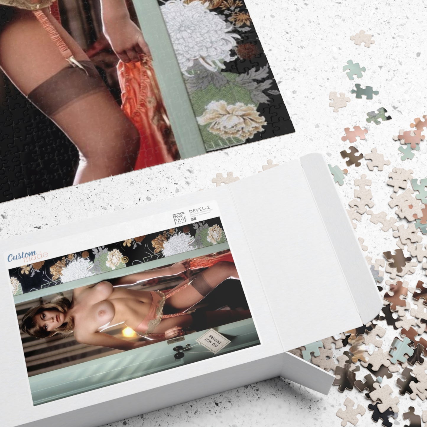 Puzzle (110, 252, 500, 1014-piece) Playboy Playmate December 1977 Ashley Cox