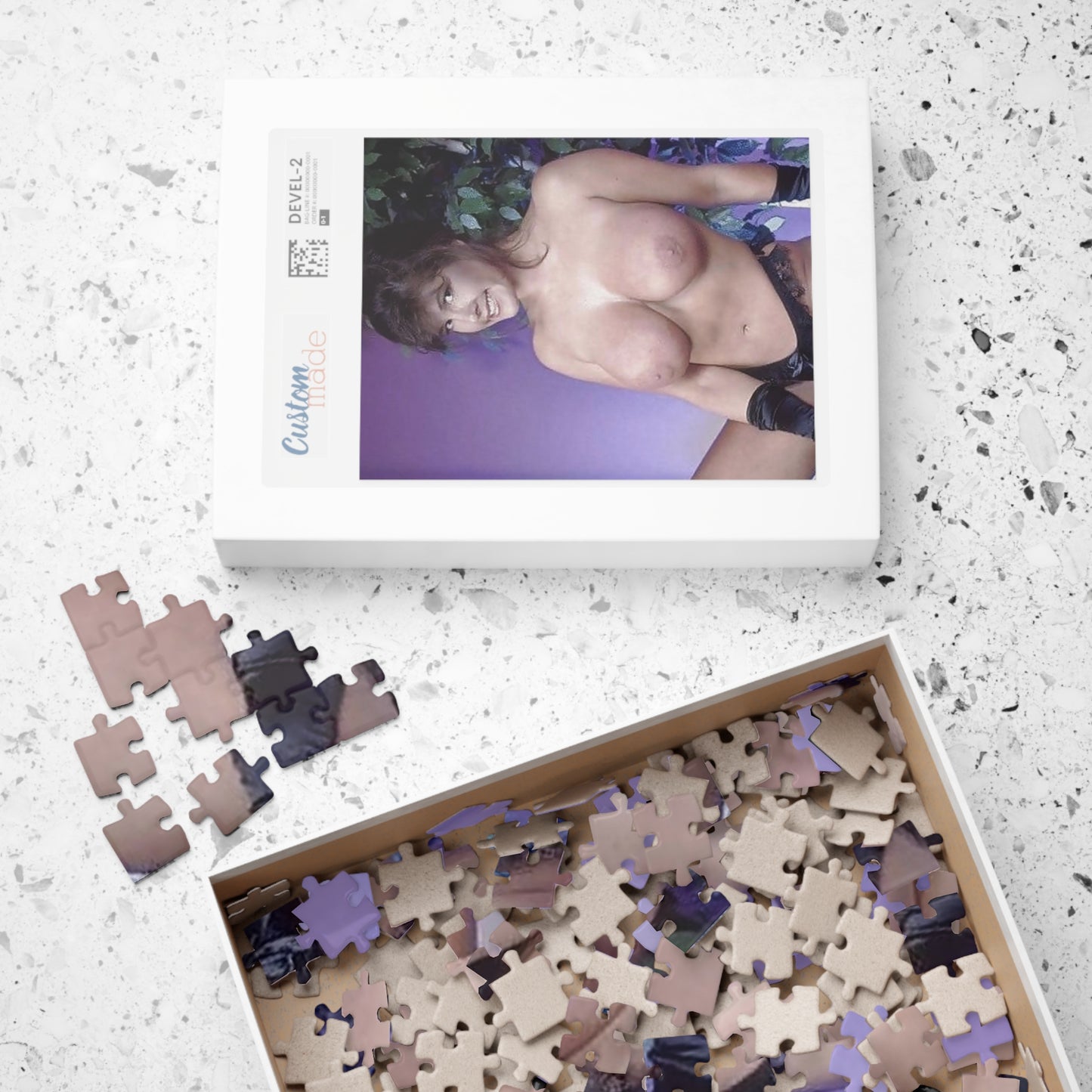Puzzle (110, 252, 520, 1014-piece) Retro Pornstar Holly Body Nude