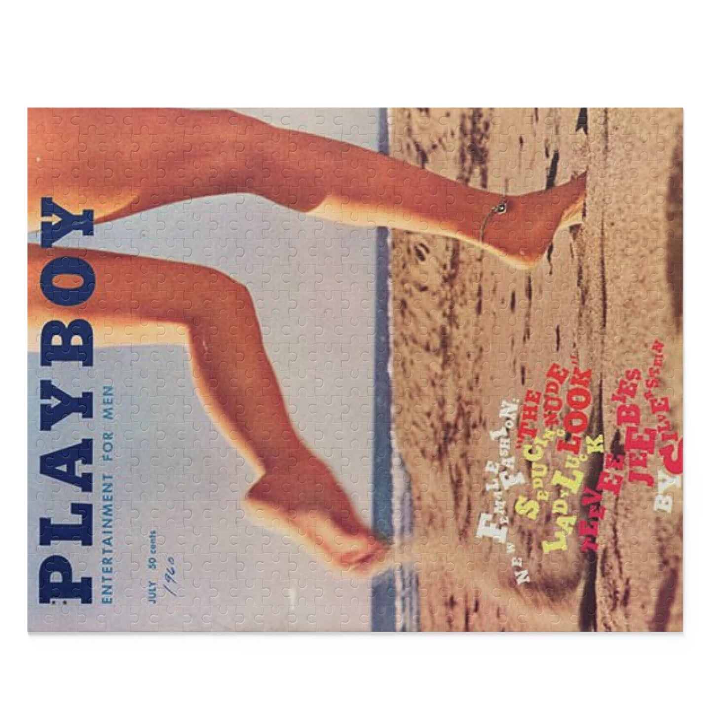 Puzzle (120, 252, 500-Piece) Playboy Cover July 1960