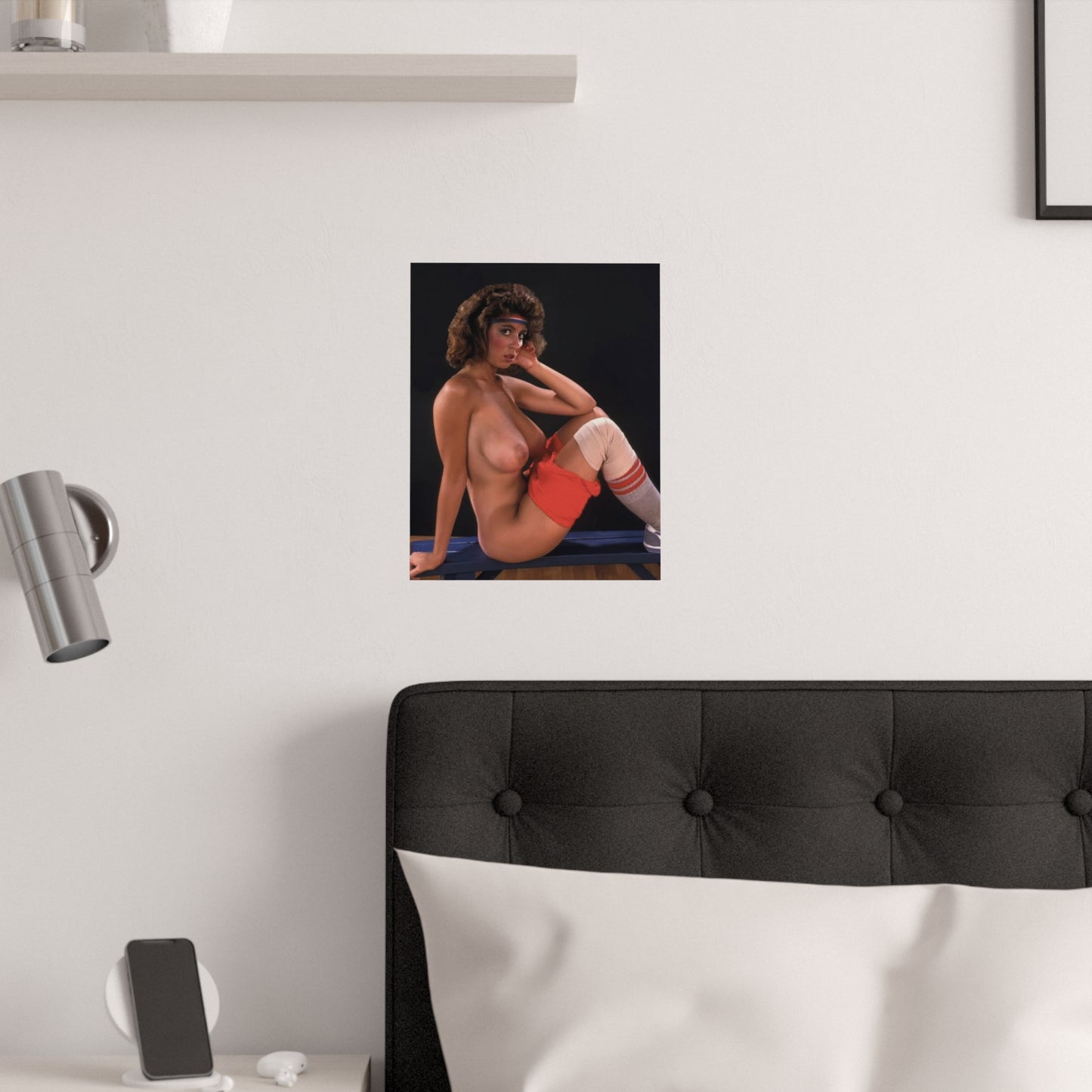 Satin Posters (210gsm) Retro Porn Star Christy Canyon Nude