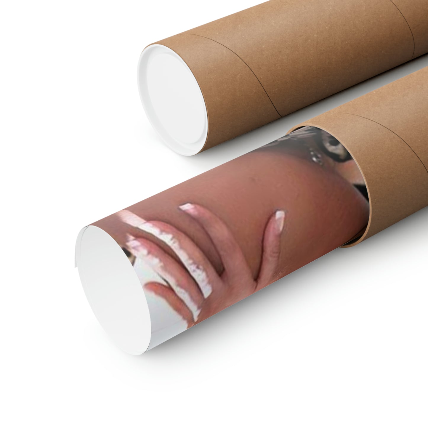 Matte Vertical Posters Anissa Kate Nude