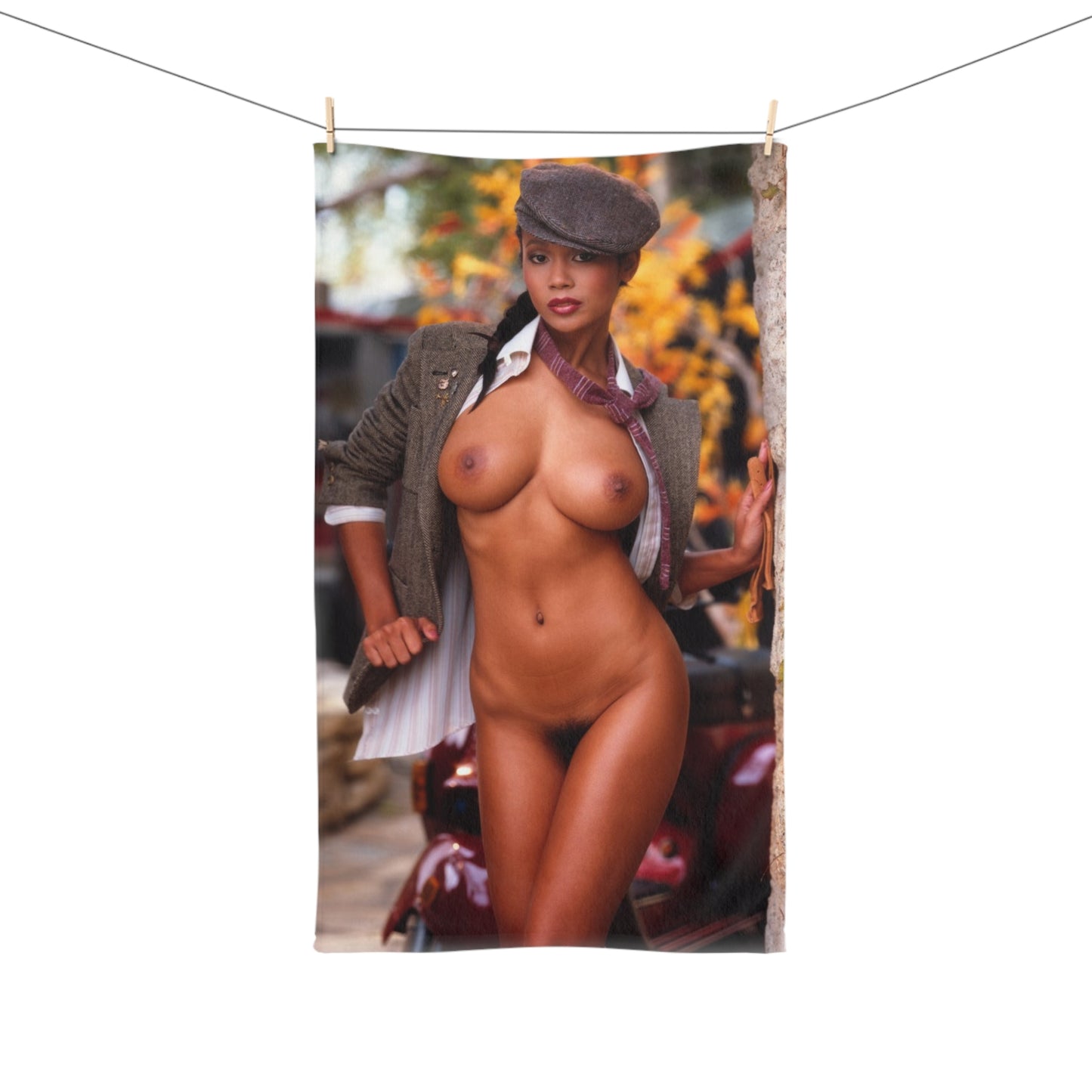 Hand Towel Playboy Playmate September 1985 Venice Kong