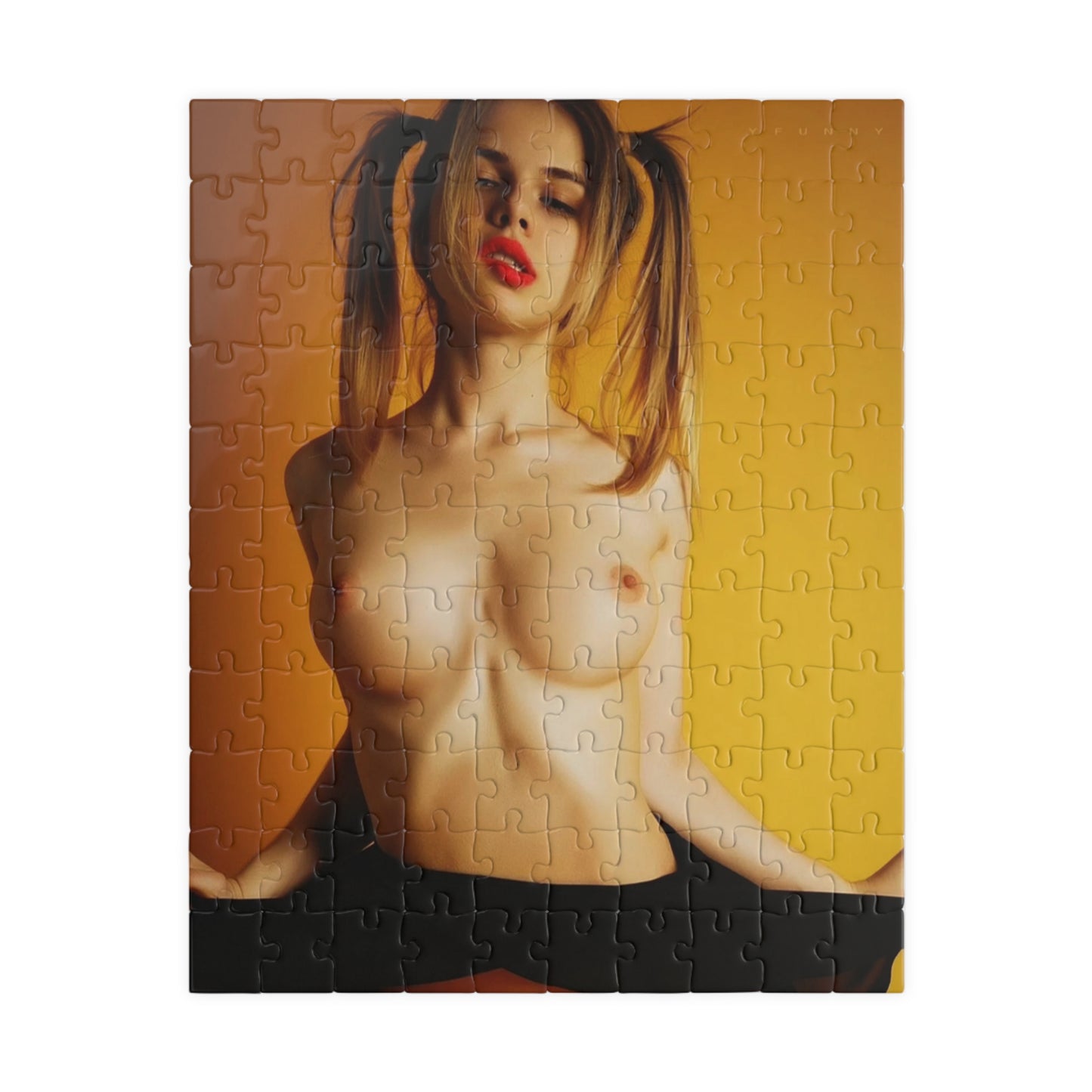 Puzzle (110, 252, 520, 1014-piece) Sexy Pigtails Nude