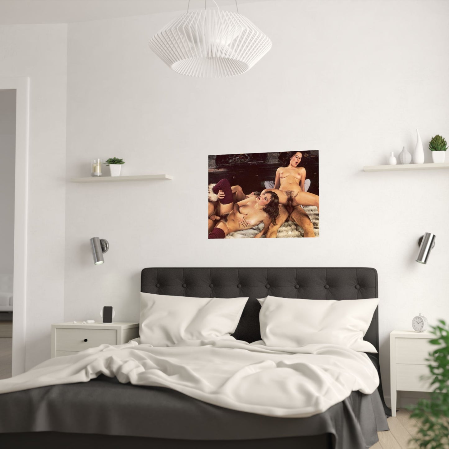 Satin Posters (210gsm) Retro Porn Scene