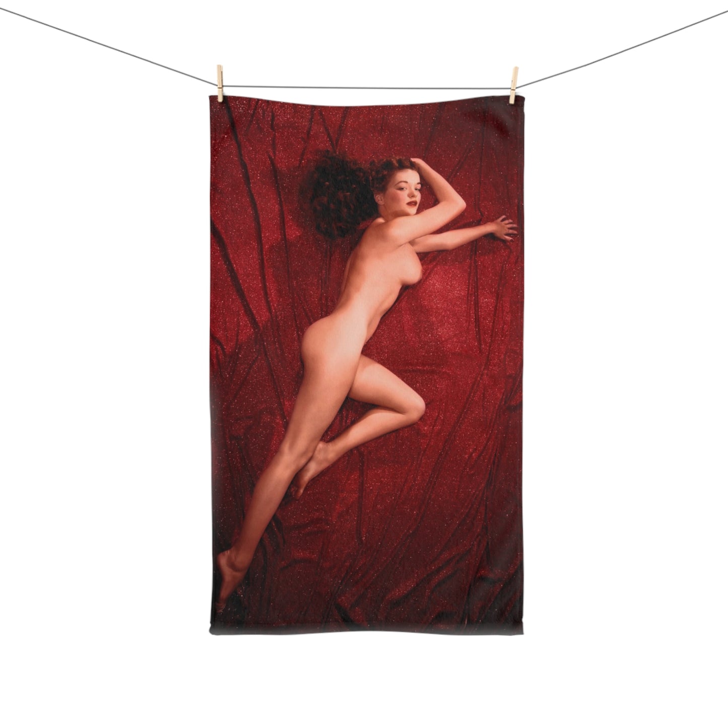 Hand Towel Playboy Playmate August 1954 Arline Hunter