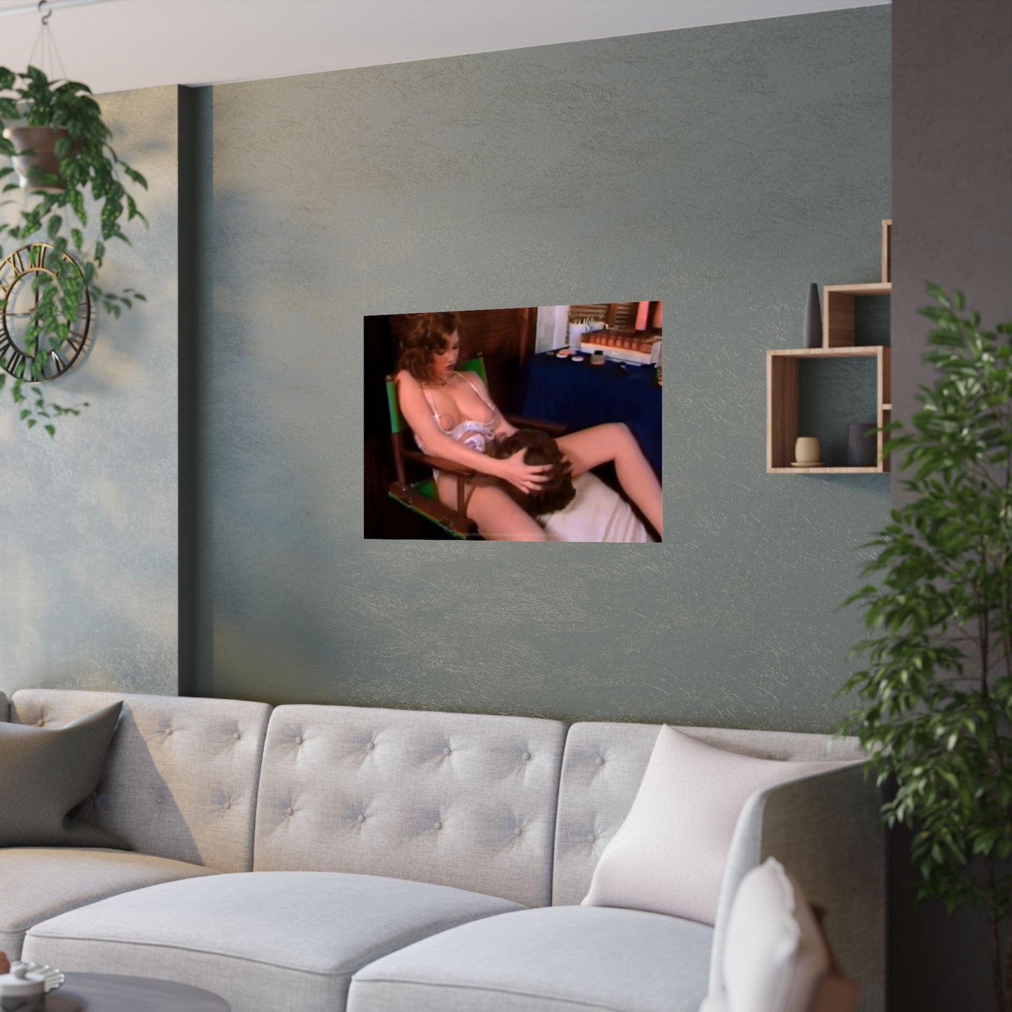 Satin Posters (210gsm) Traci Lords Nude Retro Porn Star