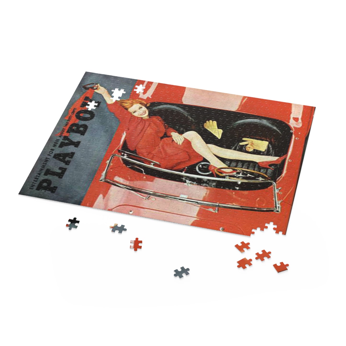 Puzzle (120, 252, 500-Piece) Playboy Cover August 1963