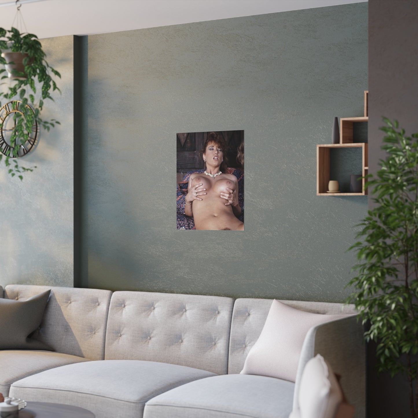 Satin Posters (210gsm) Retro Porn Star Tracey Adams