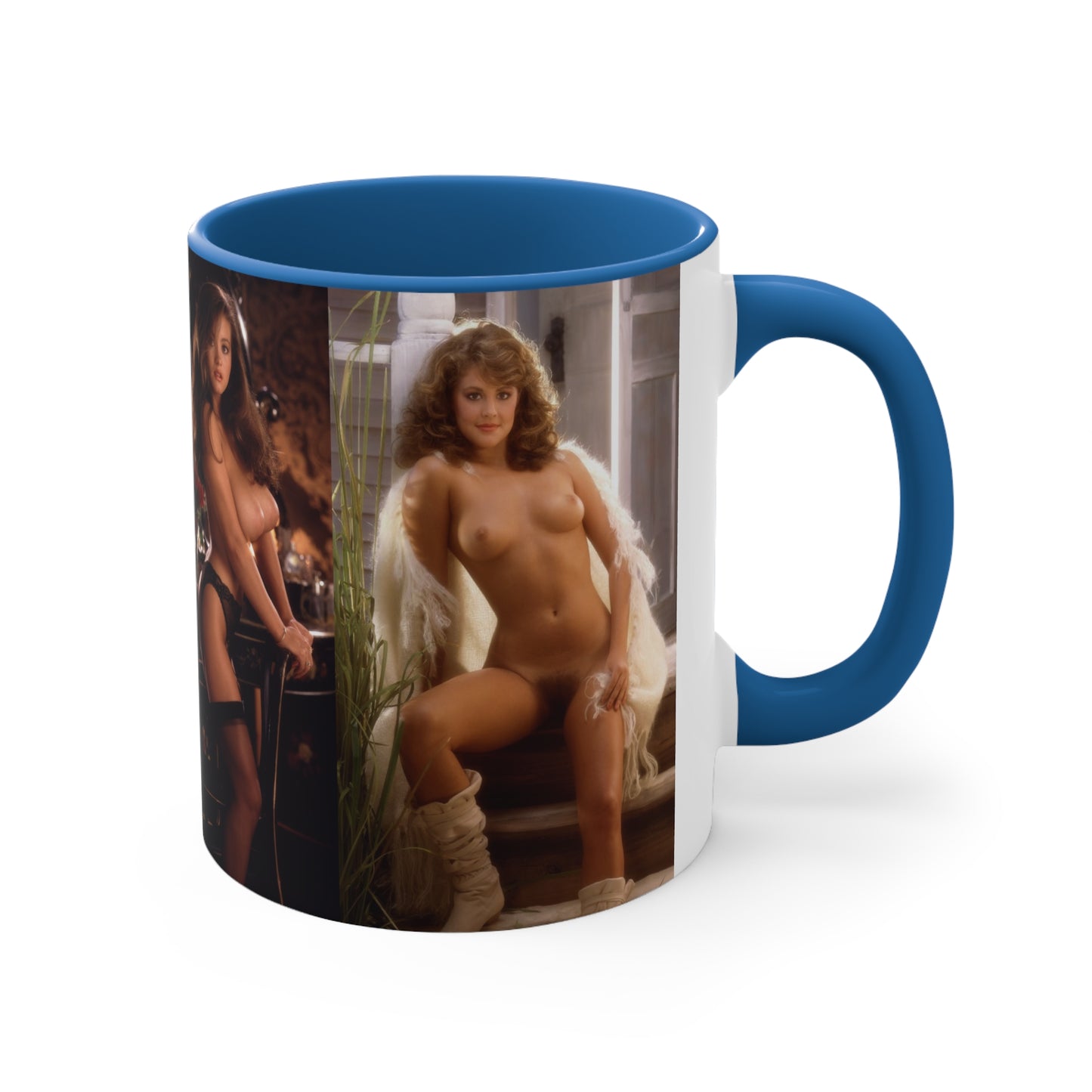 Accent Coffee Mug, 11oz Playboy Playmates 1983 January - April