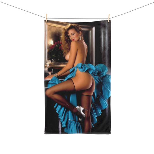 Hand Towel Playboy Playmate February 1988 Kari Kennell