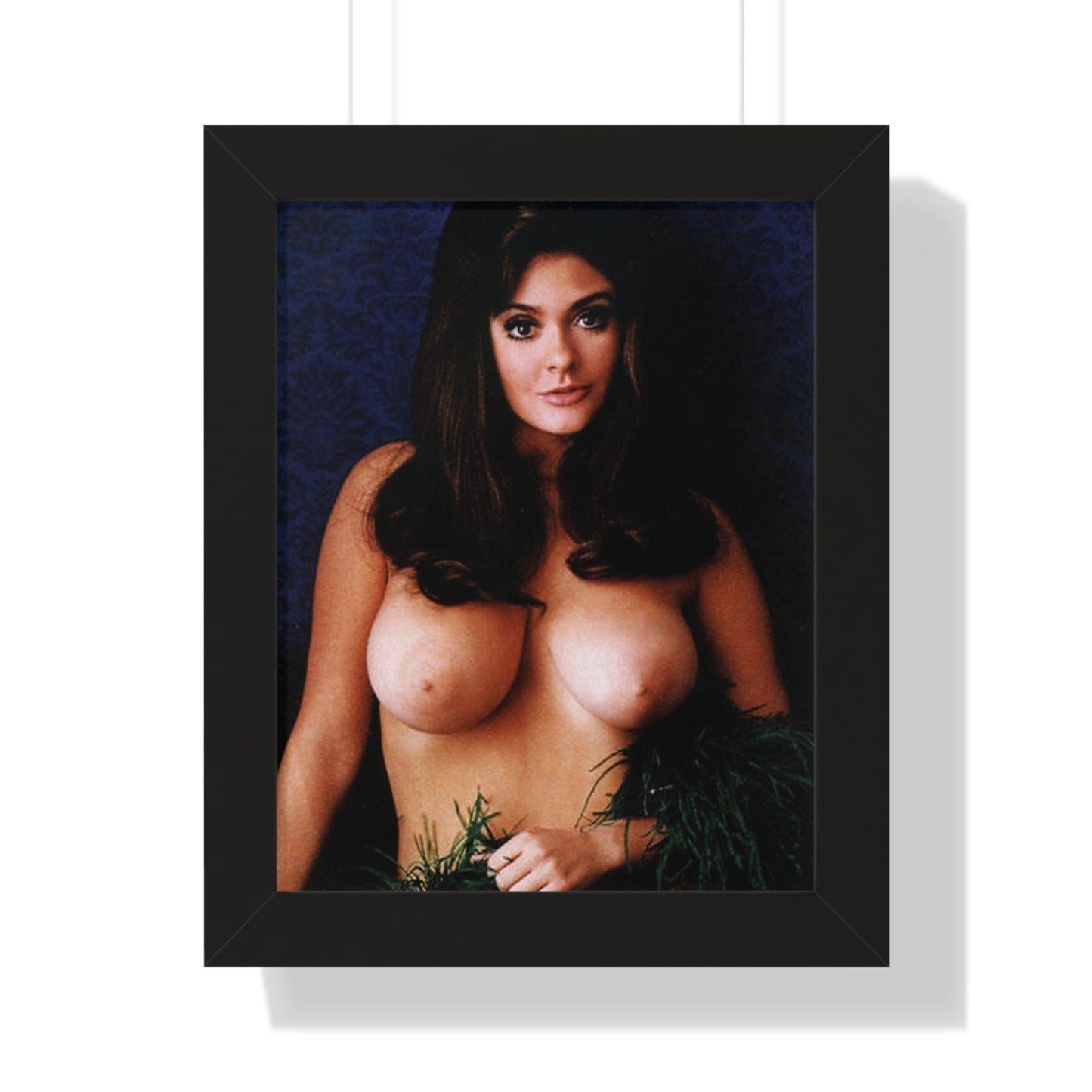 Framed Vertical Poster Playboy Playmate Cynthia Myers Nude