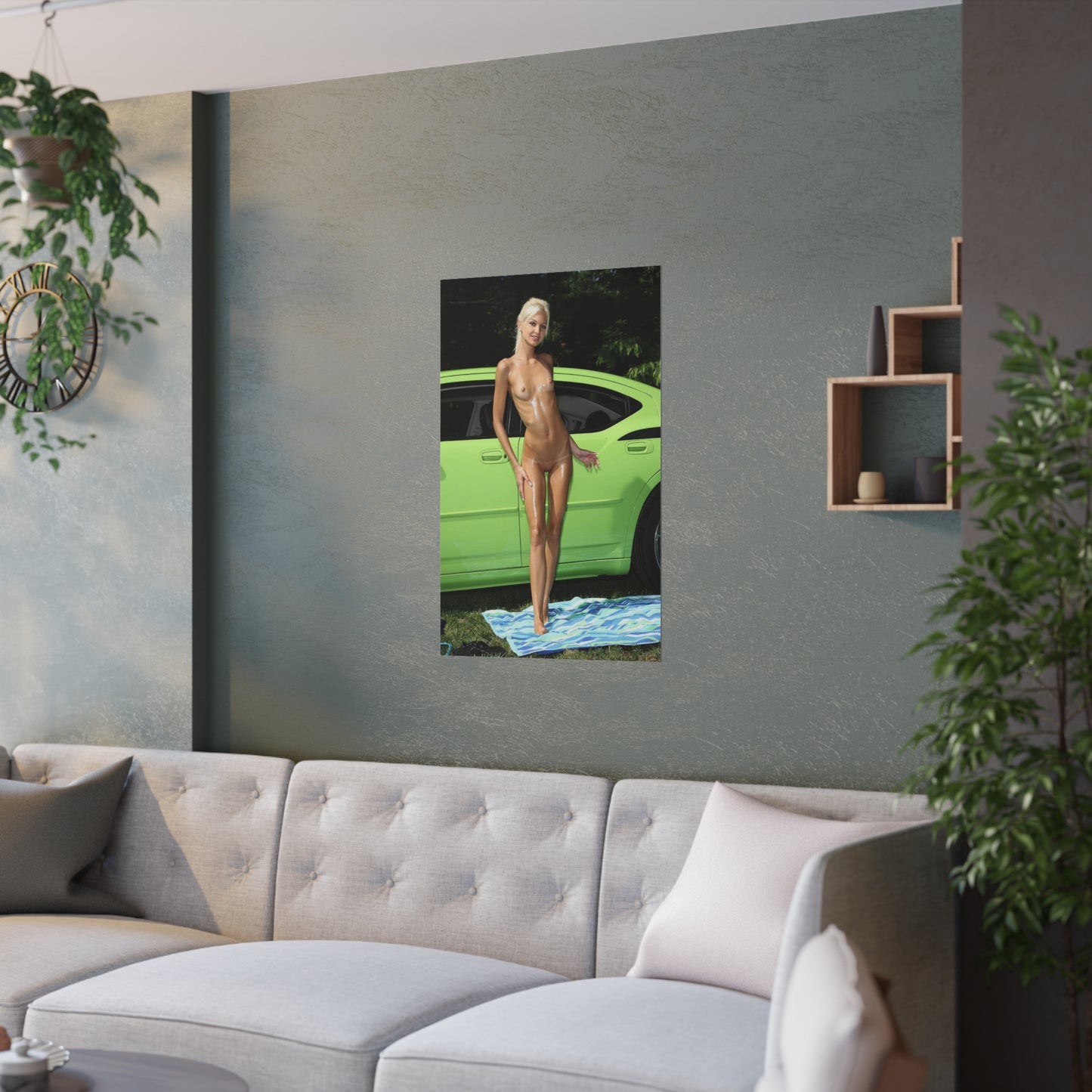 Satin Posters (210gsm) Franziska Facella Nude