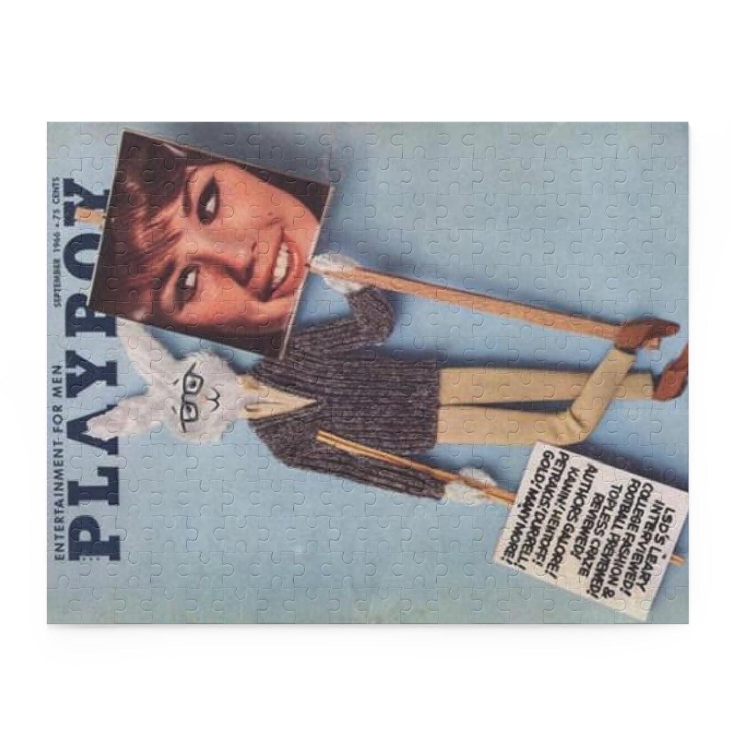 Puzzle (120, 252, 500-Piece) Playboy Cover September 1966