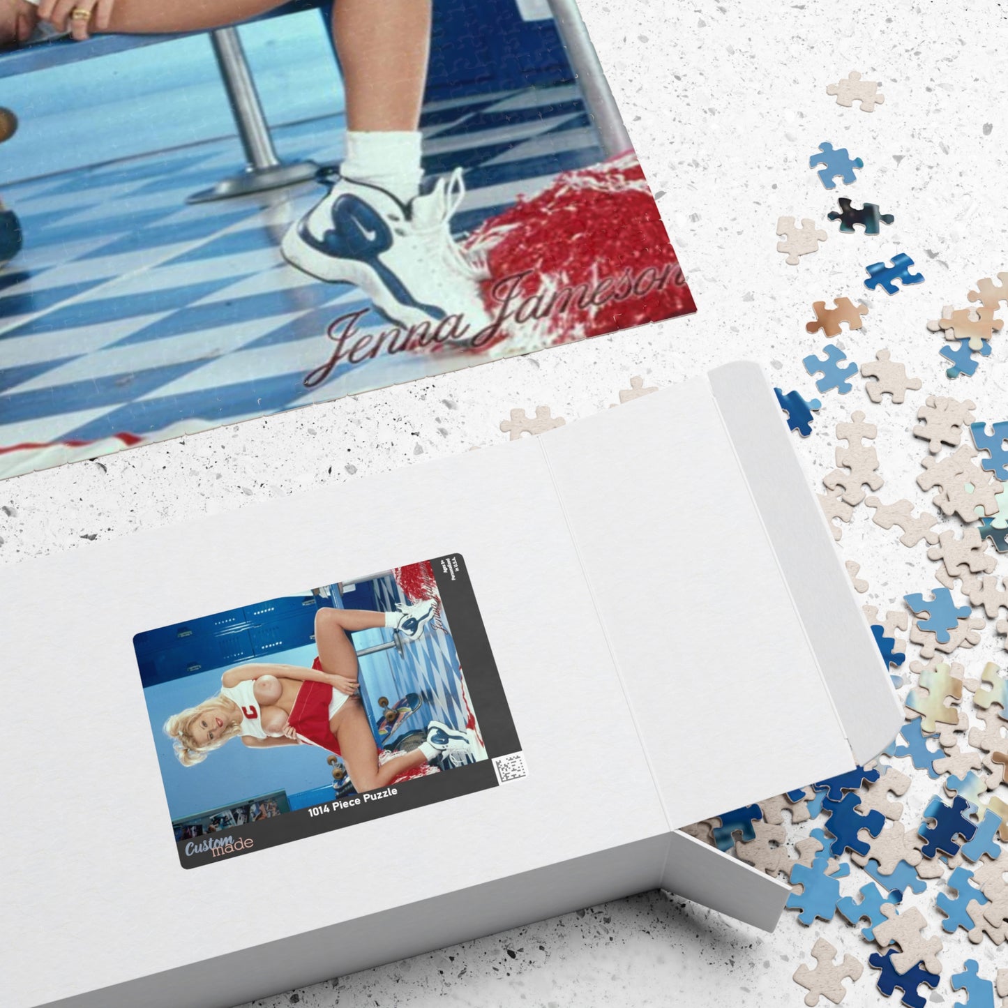 Puzzle (110, 252, 500, 1014-piece) Jenna Jameson Cheerleader #2