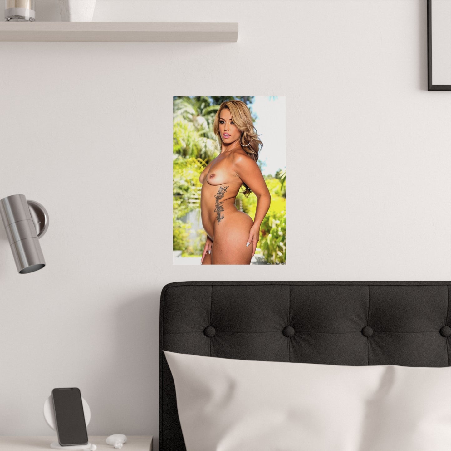 Satin Posters (210gsm) Pornstar Kelsie Monroe Nude